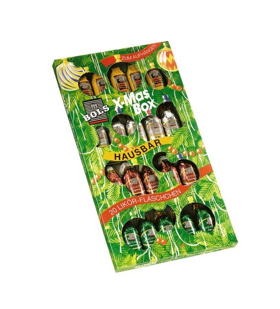 Bols X-Mas Box Hausbar Likor Flaschchen 165g