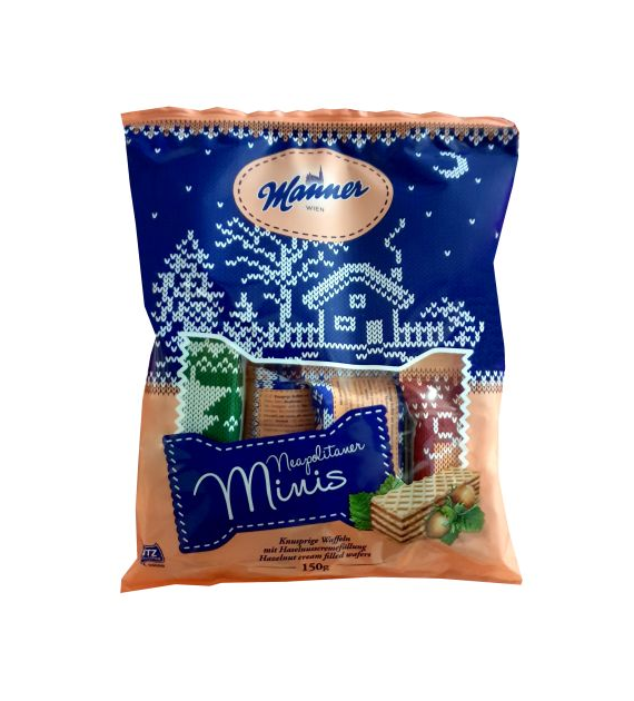Manner Neapolitaner Minis Wafelki 150g