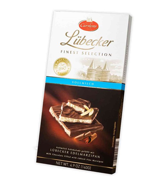Carstens Lubecker Edelmarzipan Vollmilch 140g