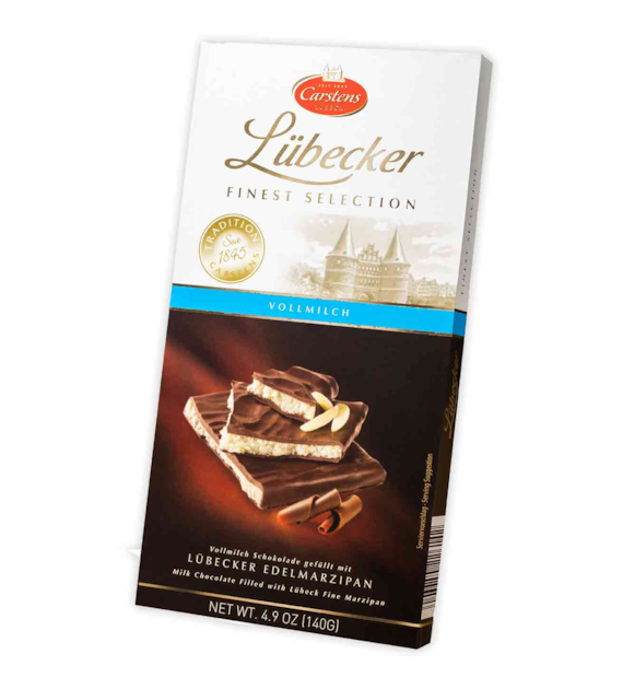 Carstens Lubecker Edelmarzipan Vollmilch 140g