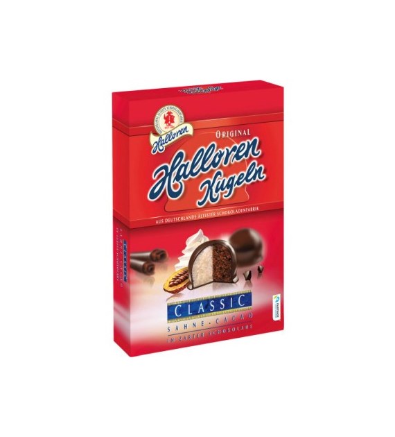Halloren Kugeln Classic Sahne Cacao 12szt 125g