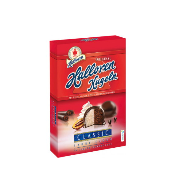 Halloren Kugeln Classic Sahne Cacao 12szt 125g
