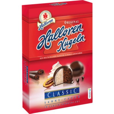 Halloren Kugeln Classic Sahne Cacao 12szt 125g