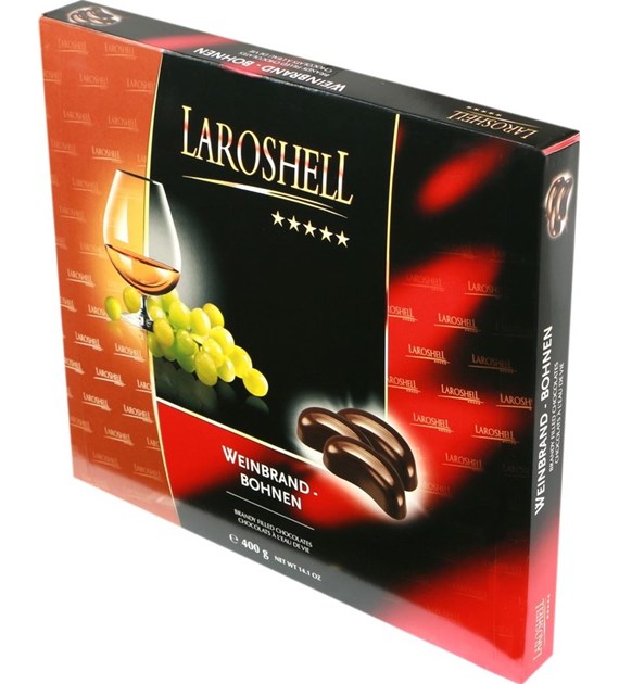 Laroshell Weinbrand-Bohnen Praliny 400g