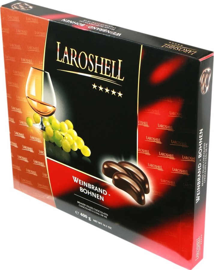 Laroshell Weinbrand-Bohnen Praliny 400g