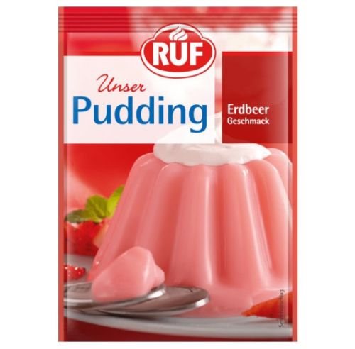 Ruf Pudding Erdbeer 3x38g