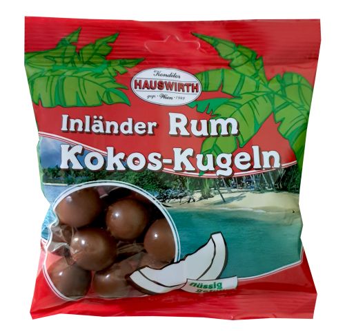 Hauswirth Inlander Rum Kokos-Kugeln 175g