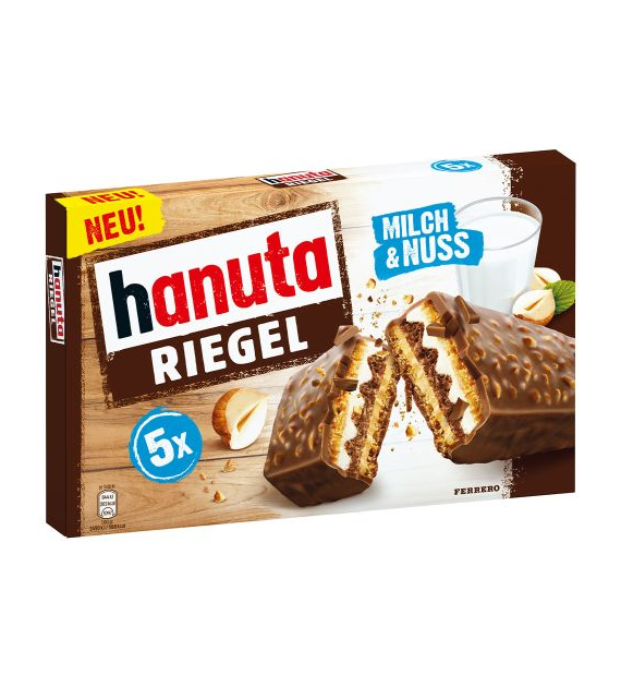 Hanuta Riegel Milch & Nuss 5x34,5g