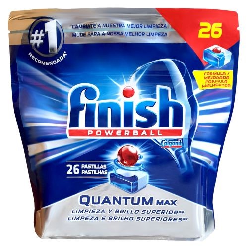 Finish Quantum Max Calgonit Tabs 26szt 403g