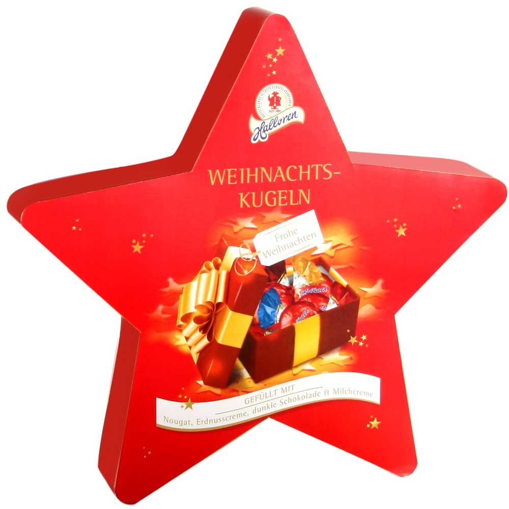 Halloren Weihnachts Kugeln Gwiazda 166g