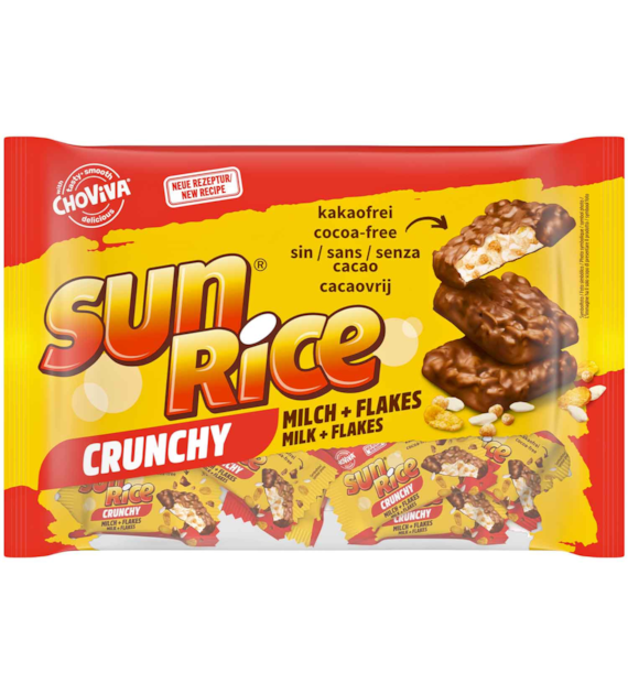 Sun Rice Crunchy Milch + Flakes mini 208g