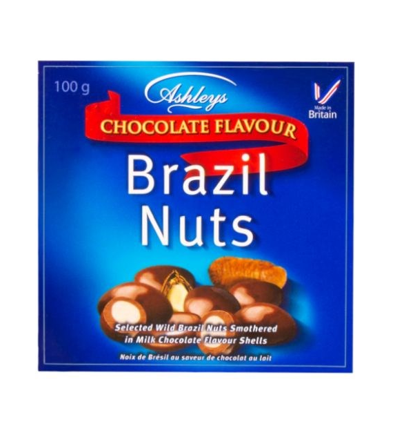 Ashleys Chocolate Flavour Brazil Nuts 100g
