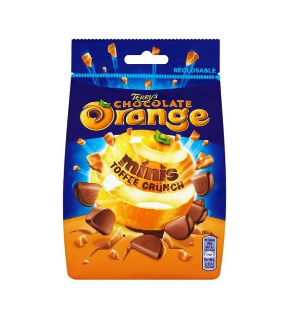 Terry's Chocolate Orange Minis Toffee Crunch 125g