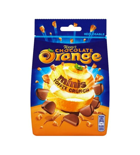 Terry's Chocolate Orange Minis Toffee Crunch 125g
