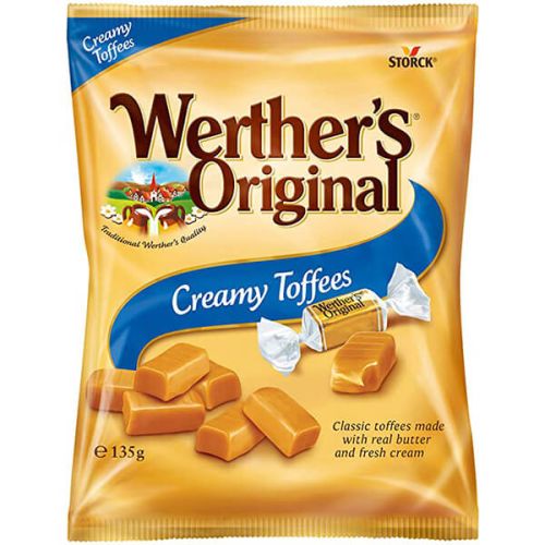 Werther's Original Creamy Toffees 135g