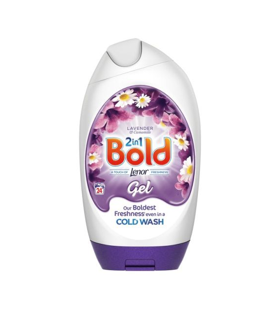 Bold 2in1 Lavender & Camomile Cold Gel 24p 888ml