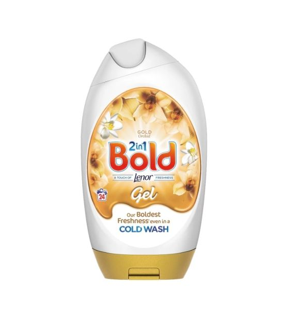 Bold 2in1 Gold Orchid Cold Gel 24p 888ml