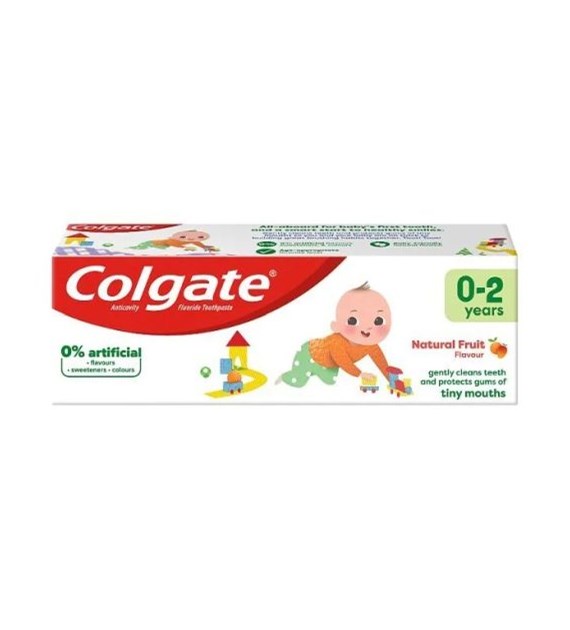 Colgate 0% Natural Fruit 0-2 Years 75ml