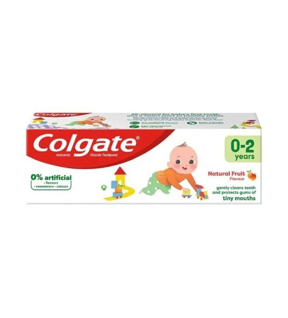 Colgate 0% Natural Fruit 0-2 Years 75ml