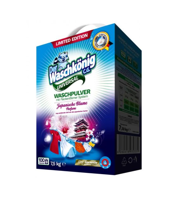 Waschkonig Universal Japanische Proszek 100p 7,5kg
