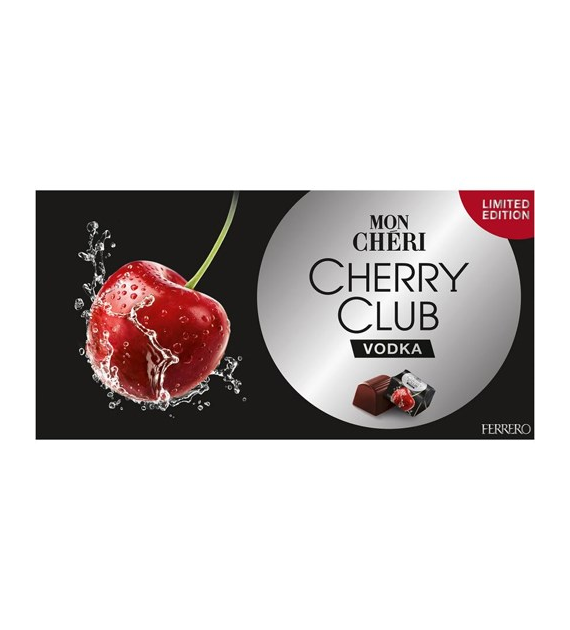 Mon Cheri Cherry Club Vodka Praliny 15szt 157g