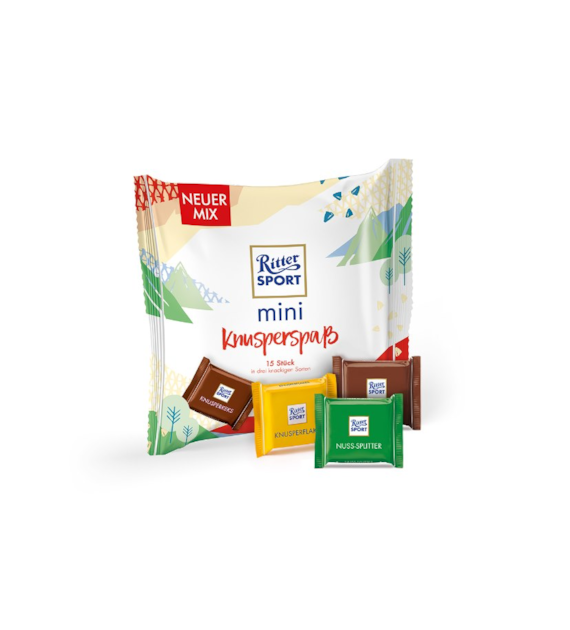 Ritter Sport Mini Knusperspaß 15szt 250g