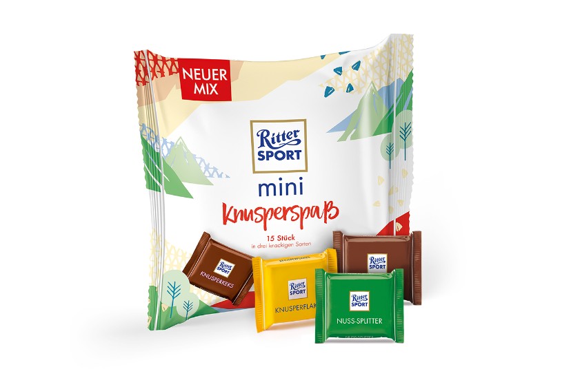 Ritter Sport Mini Knusperspaß 15szt 250g