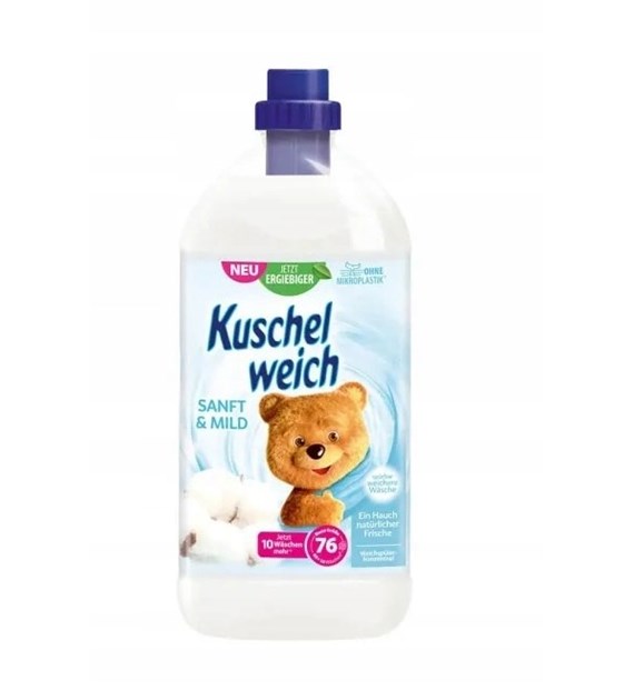 Kuschelweich Sanft & Mild Płuk 76p 2L