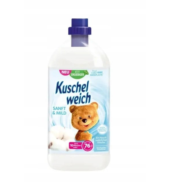 Kuschelweich Sanft & Mild Płuk 76p 2L