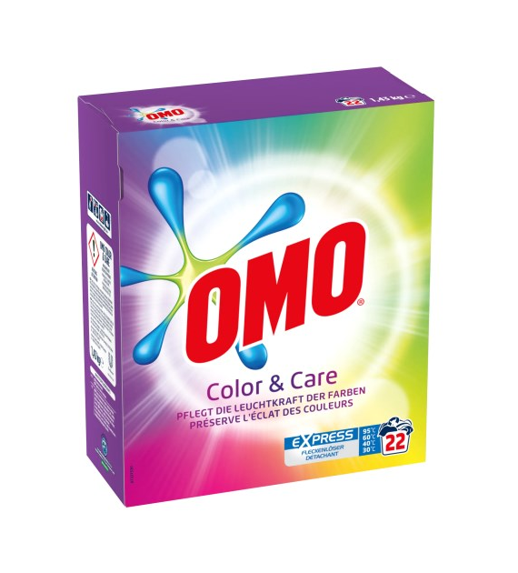 OMO Color & Care Proszek 22p 1,4kg