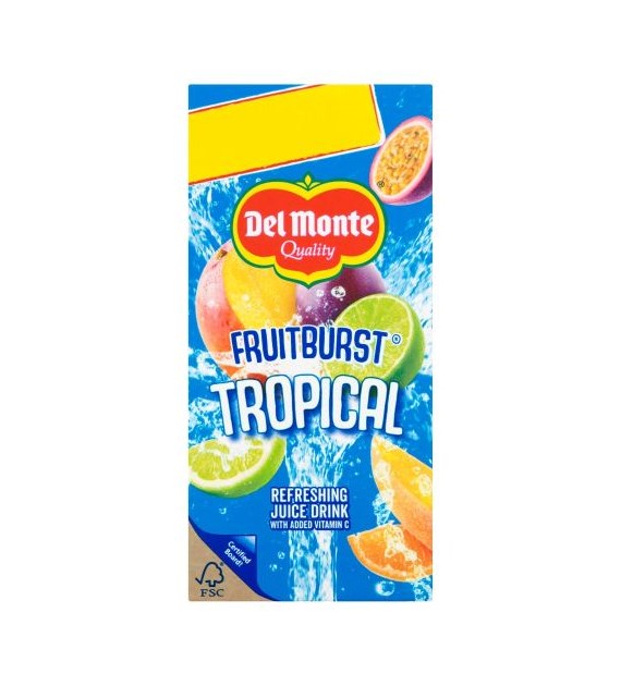Del Monte Fruitburst Tropical Sok 1L