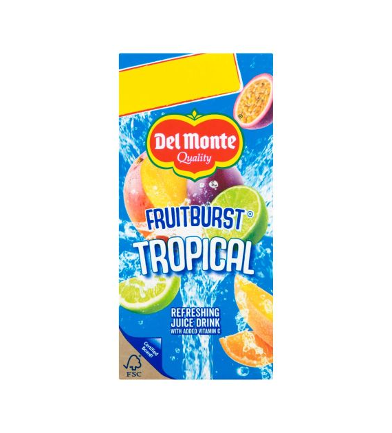 Del Monte Fruitburst Tropical Sok 1L