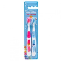 Pinkfong Baby Shark Toothbrush 2+ Szczoteczki 2szt