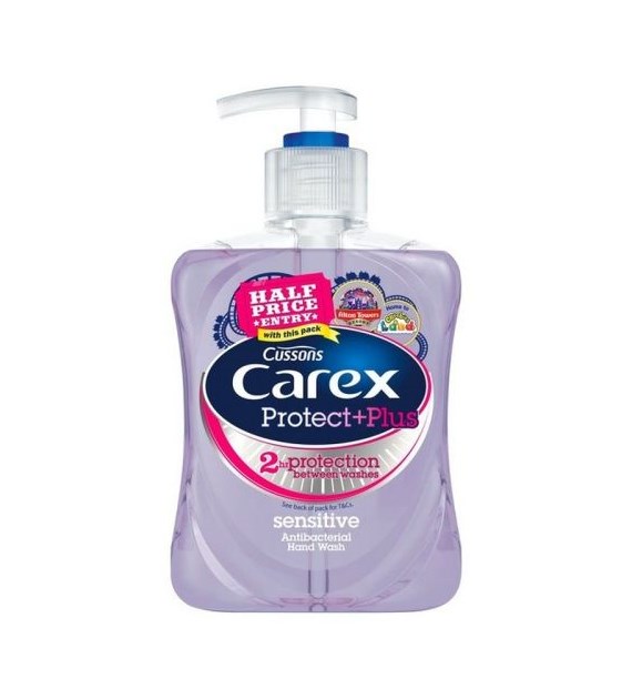 Carex Sensitive Protect Plus Mydło Płyn 250ml