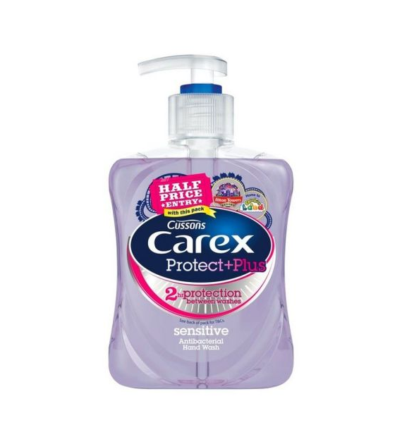 Carex Sensitive Protect Plus Mydło Płyn 250ml