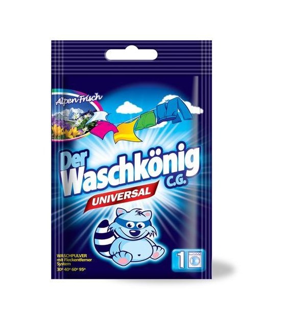 Waschkonig Universal Proszek 1p 83g x 50szt