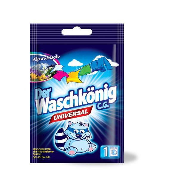 Waschkonig Universal Proszek 1p 83g x 50szt
