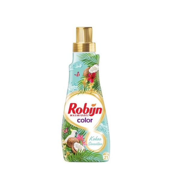Robijn Wasmiddel Color Kokos Sensation 21p 735ml