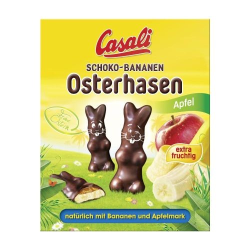 Casali Schoko-Bananen Osterhasen Apfel 150g