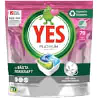 Yes Platinum Allt i Ett Pink 70szt 1kg