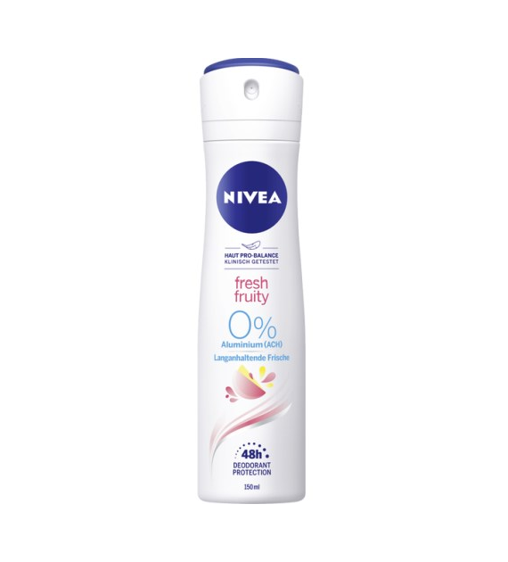Nivea 0% Aluminium Fresh Fruity Deo 150ml