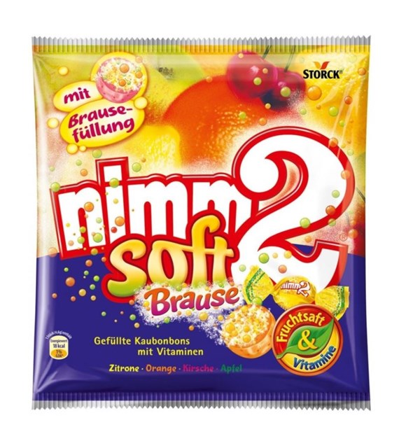 Nimm2 Soft Brause Cukierki 345g