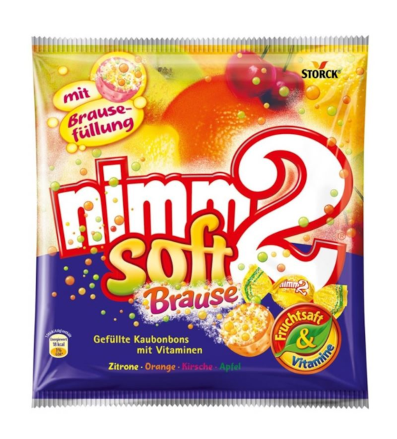 Nimm2 Soft Brause Cukierki 345g