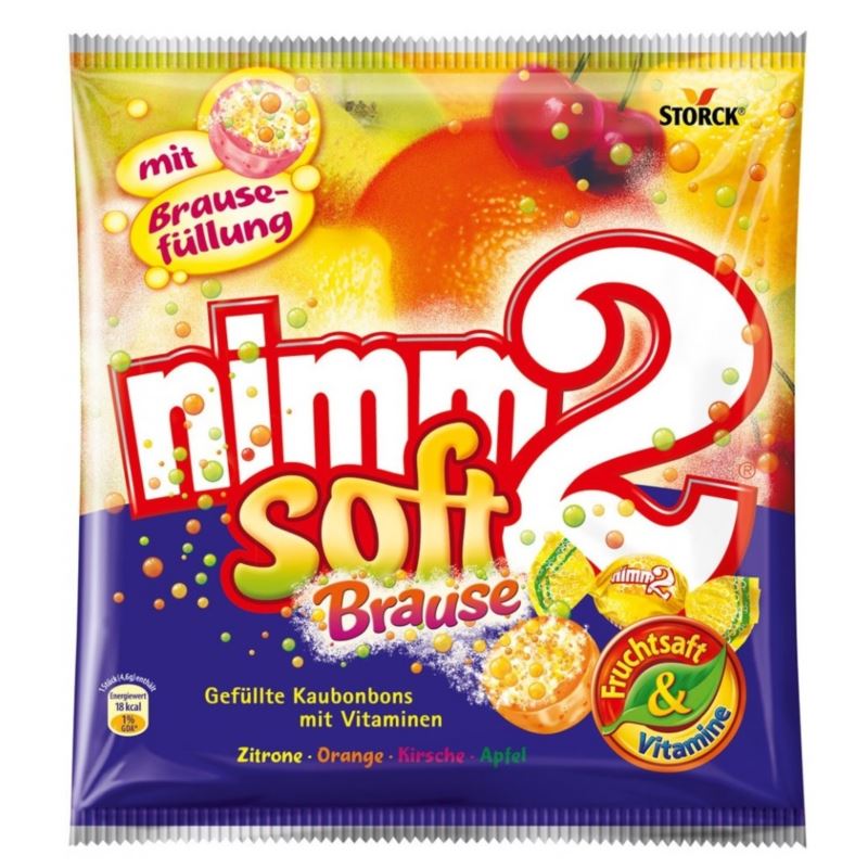 Nimm2 Soft Brause Cukierki 345g