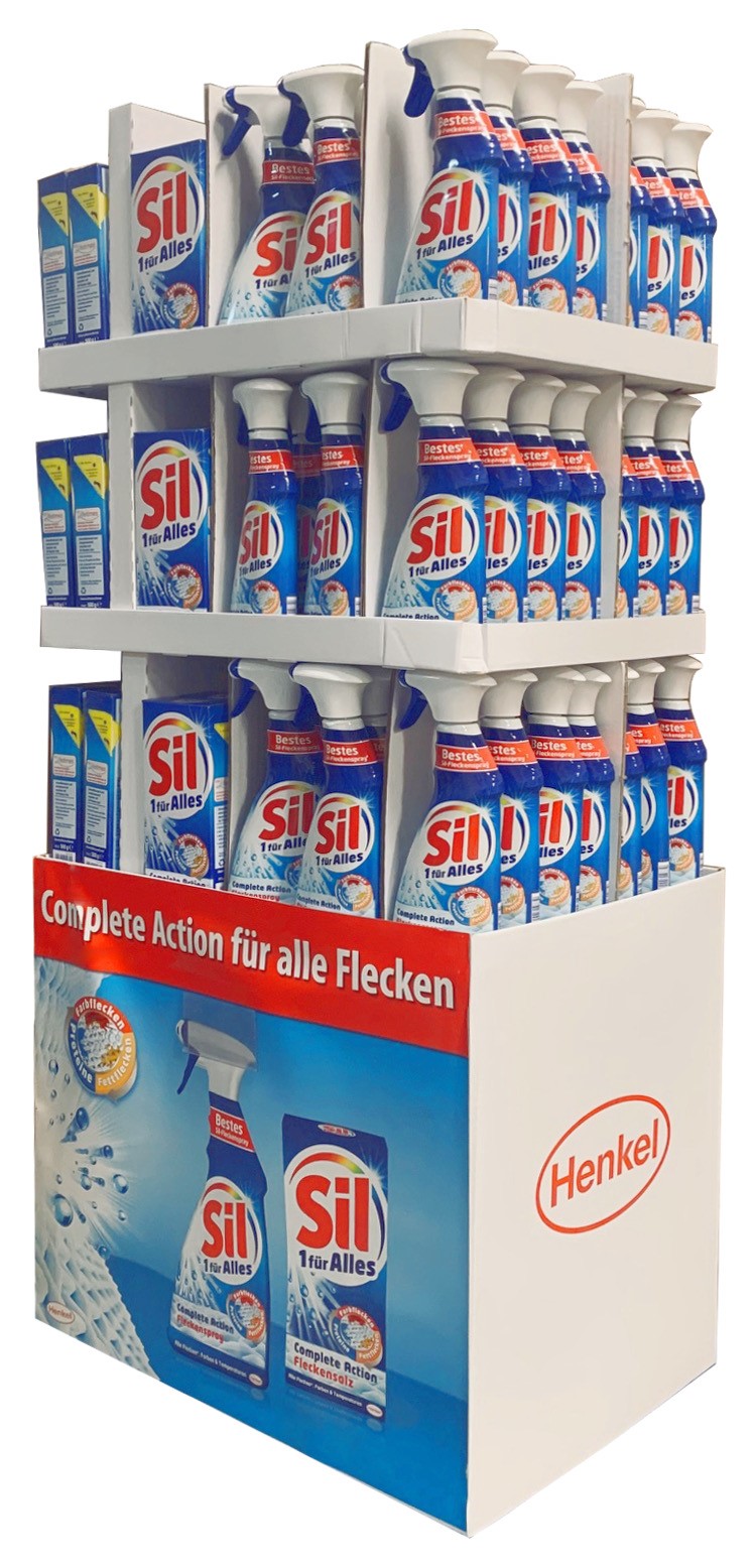 SIL Stand - (42szt) Salz / (55szt) Spray - 97szt