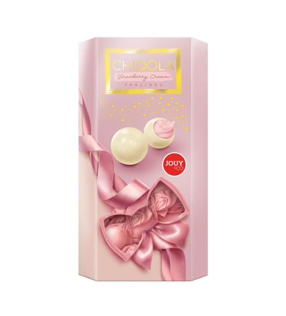 Chiqola Strawberry Cream Pralines 110g