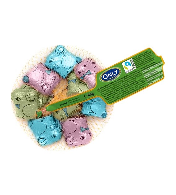 Only Kolorowe Zajączki Siatka 80g