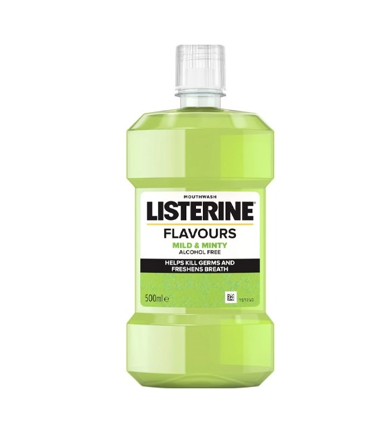 Listerine Flavours Mild & Minty 500ml