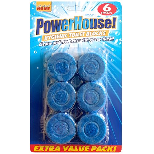 PowerHouse Hygienic Toilet Block WC Tabs 6x50g