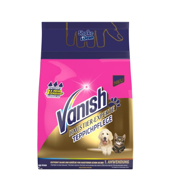 Vanish Haustier Experte Teppichpflege Proszek 750g